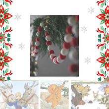 Load image into Gallery viewer, 2024 Advent Calendar Jan Brett • 24 Mini Skeins + 1 Full Skein