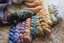 Load image into Gallery viewer, Dyed to Order • Entire Monet Collection Mini Skeins + optional Pattern