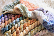 Load image into Gallery viewer, Dyed to Order • Entire Monet Collection Mini Skeins + optional Pattern