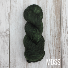 Load image into Gallery viewer, Dyed to Order Tonals • Clover Base • 75% Superwash Corriedale, 25% Nylon • Fingering Weight