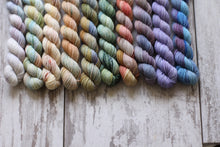 Load image into Gallery viewer, Dyed to Order • Entire Monet Collection Mini Skeins + optional Pattern