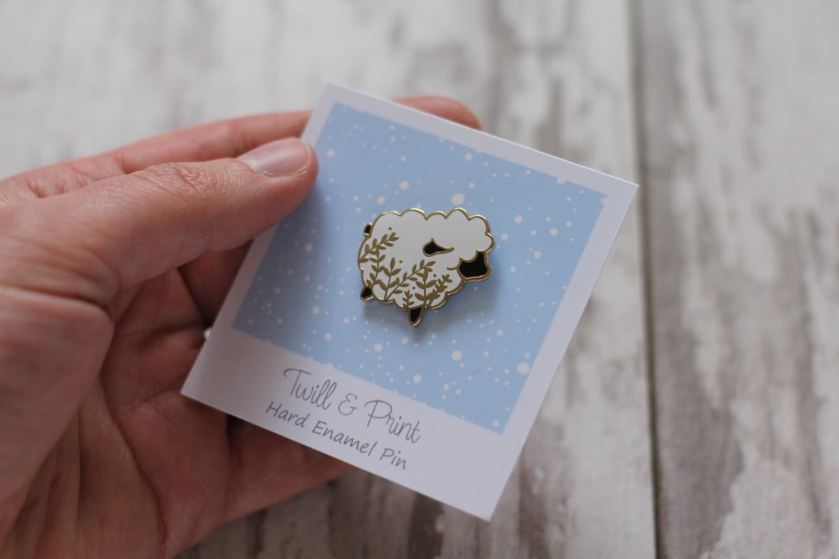 CutePinClub - Sheep Hard Enamel Pin