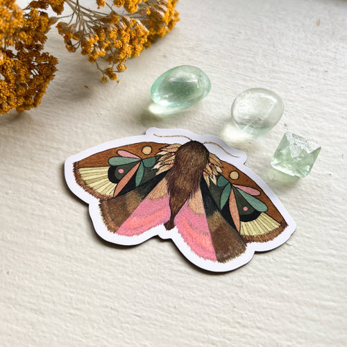 Pink Woodland Moth Magnet
