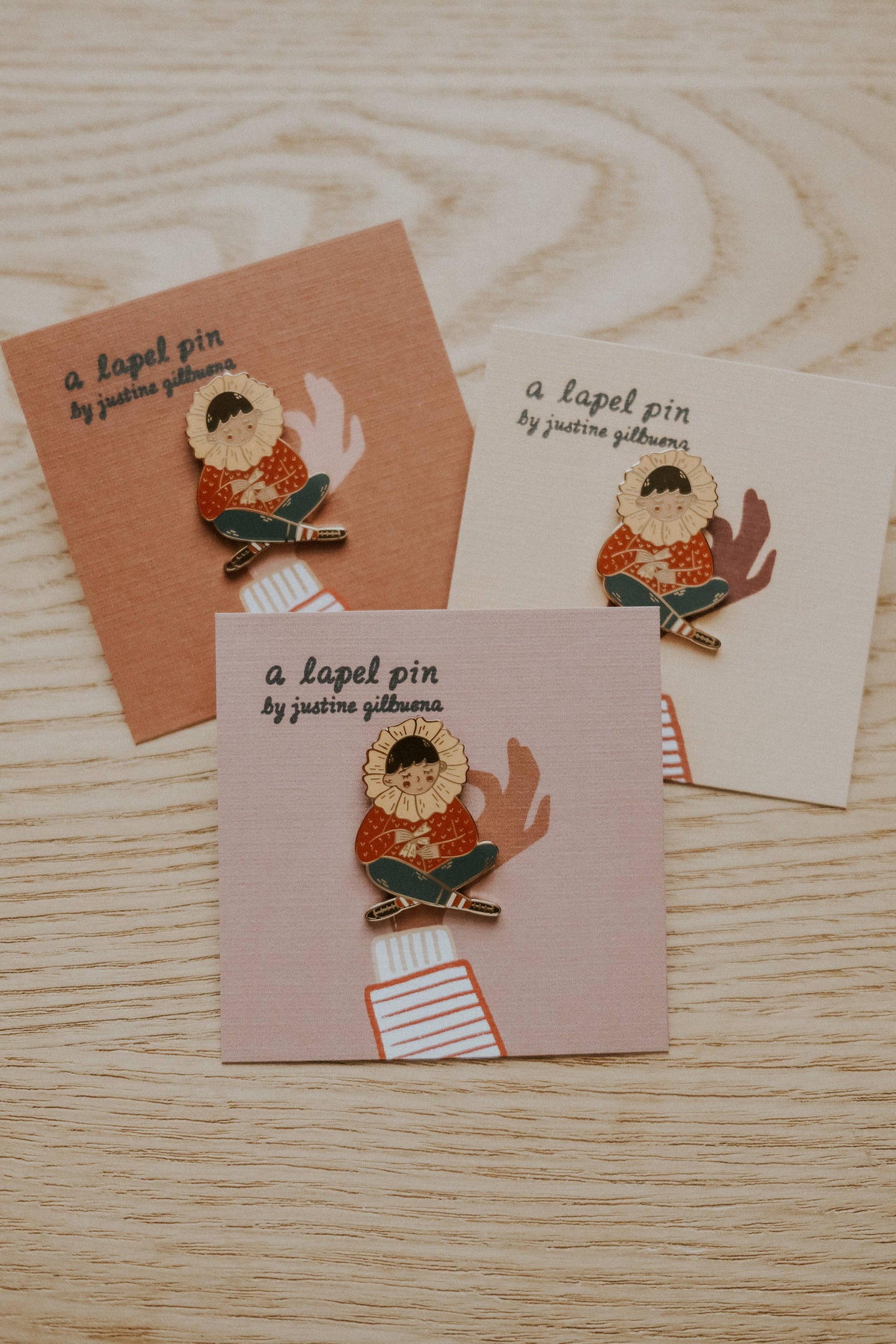 Petal Picking Enamel Pin