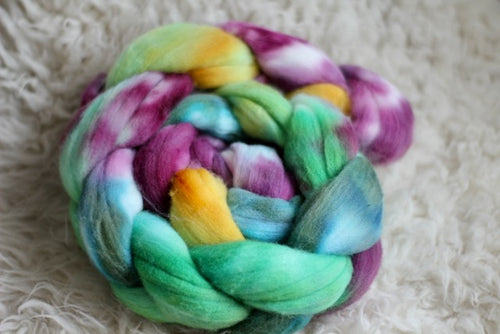 Morning Glory • Targhee Spinning Fiber • Ready to Ship