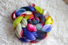 Load image into Gallery viewer, Cranberry Fizz • Targhee Spinning Fiber • Ready to Ship