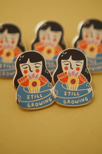 Load image into Gallery viewer, Still Growing Enamel Pin