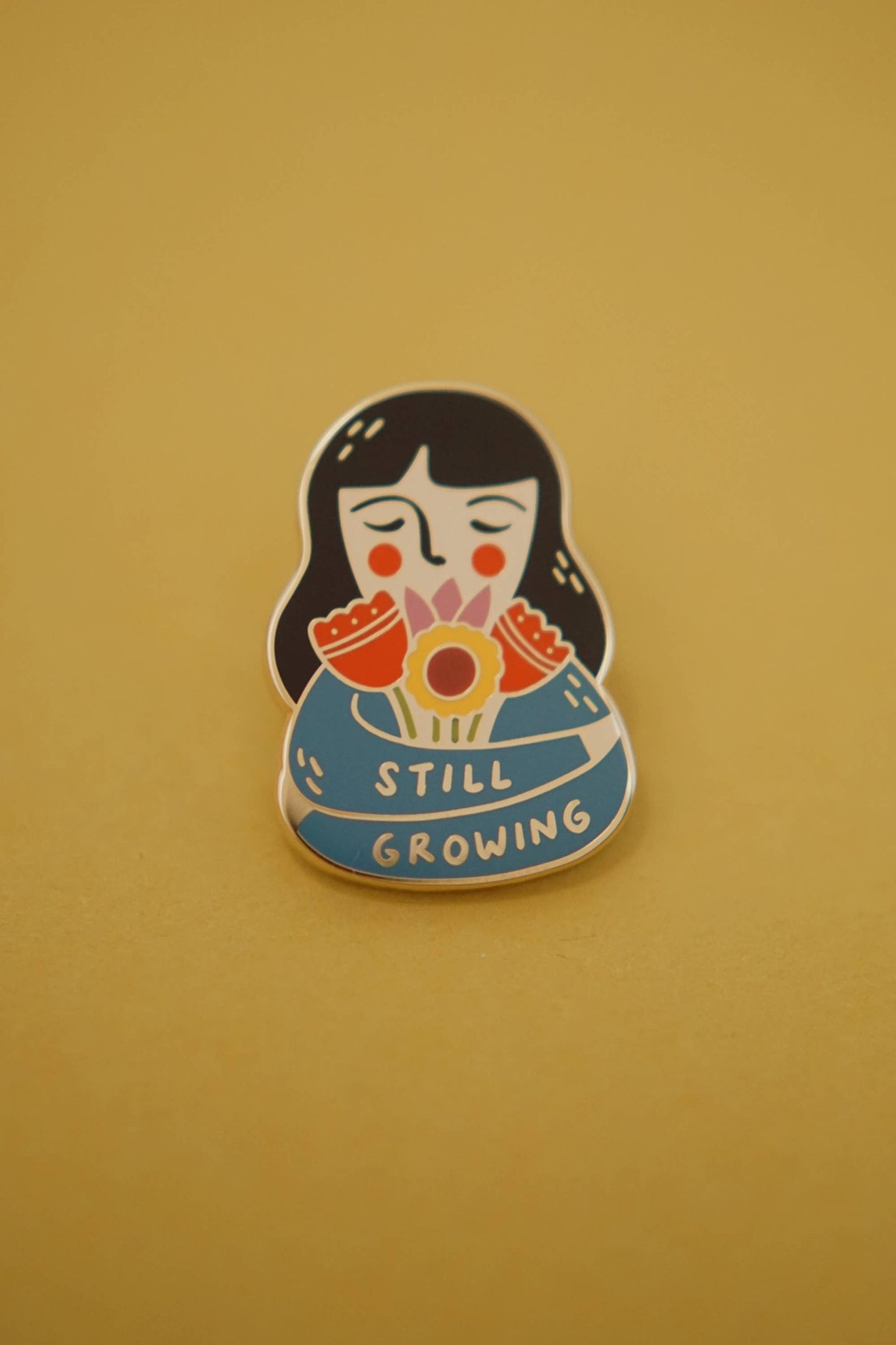 Still Growing Enamel Pin