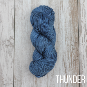 Dyed to Order Tonals • Clover Base • 75% Superwash Corriedale, 25% Nylon • Fingering Weight