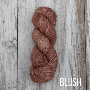 Dyed to Order Tonals • Oats Base • 85% Superwash Merino, 15% Donegal Nep • Fingering Weight