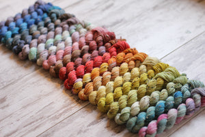 Dyed to Order • Mini Skeins Set of 20 • Tomie dePaola Collection