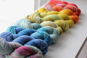 Dyed to Order • Full Skeins Set of 20 • Tomie dePaola Collection