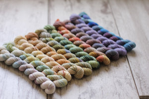 Dyed to Order • Entire Monet Collection Mini Skeins + optional Pattern