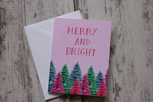 Merry & Bright Greeting Card