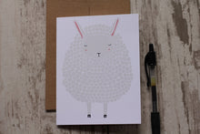 Load image into Gallery viewer, Gray Sheep Greeting Card