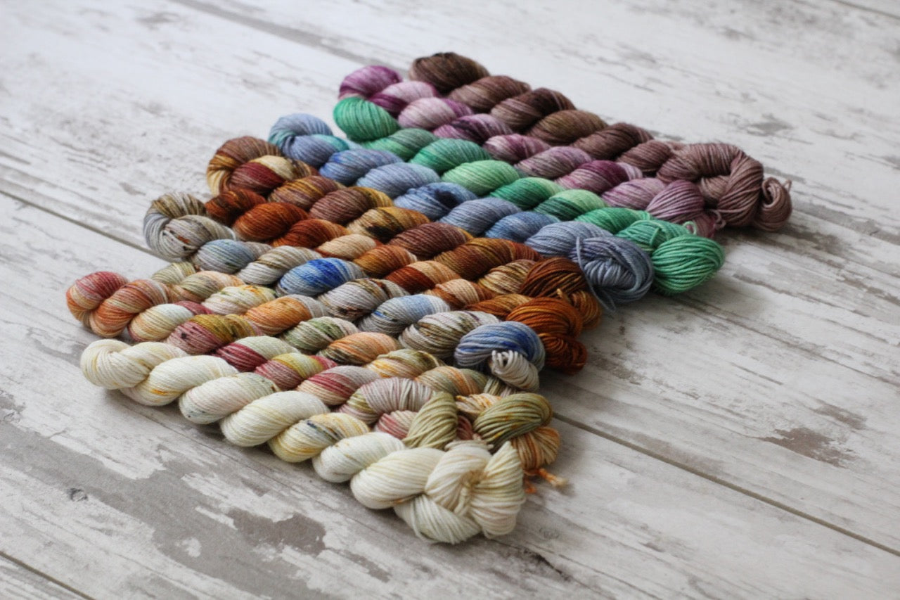 Mini Skeins – Six and Seven Fiber