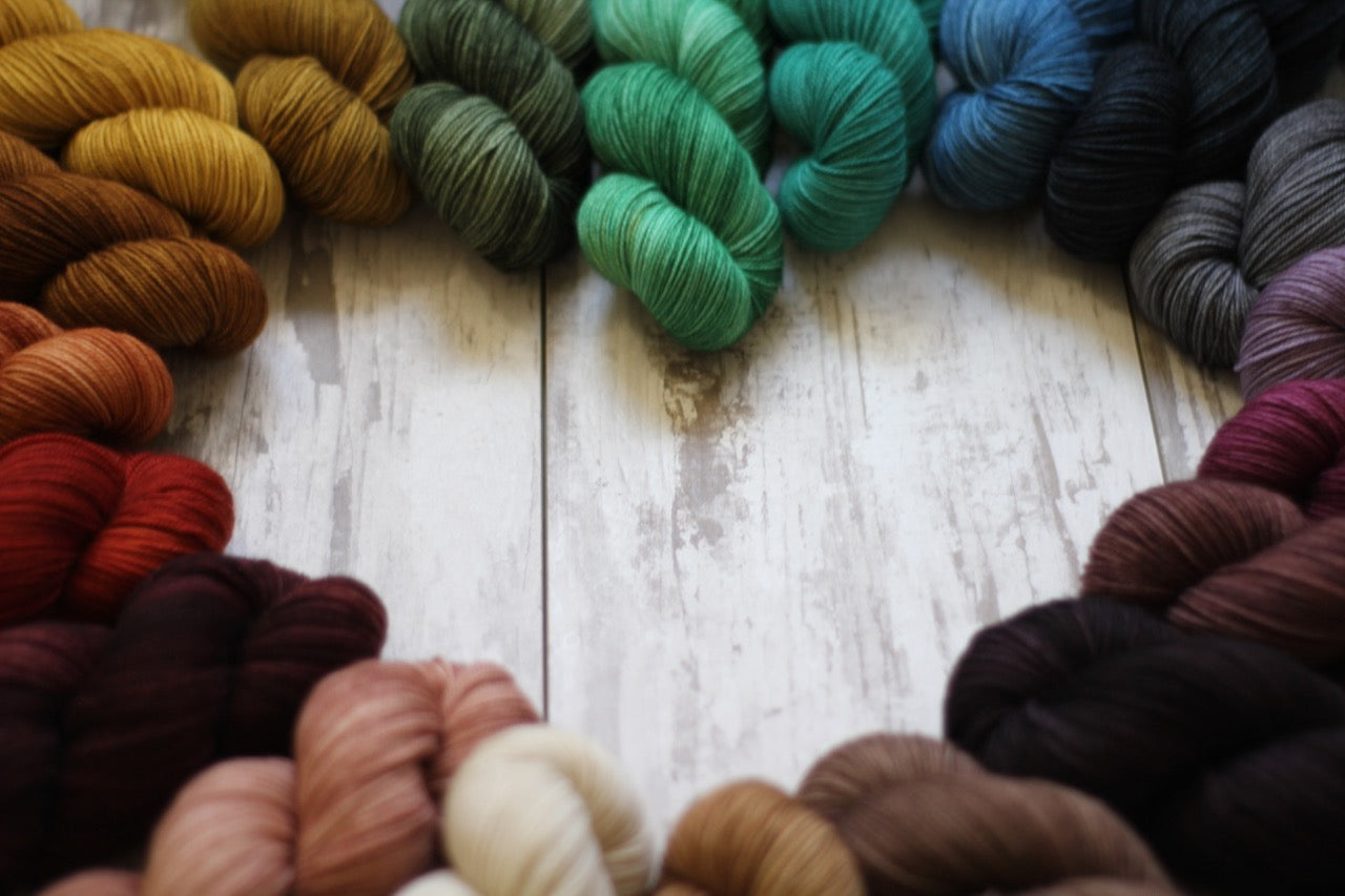 Dyed to Order • Entire Harry Potter Collection Mini Skeins – Six and Seven  Fiber