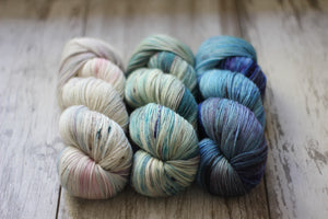 Impression, Arctic, Iris Garden • Ready to Ship • Alfalfa Base
